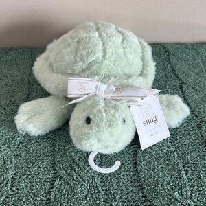 Snug My Best Friend Plush Turtle 🐢 Green So Soft! NEW!